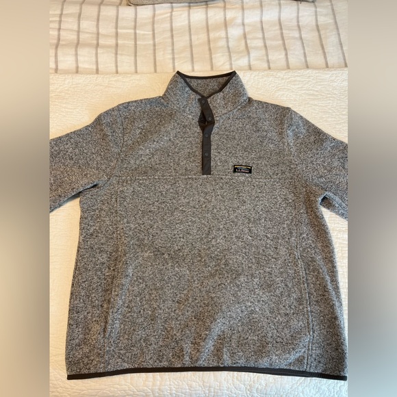 L.L. Bean Sweater Fleece Pullover Men’s - Picture 1 of 4